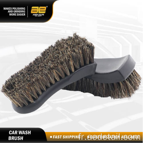 Brosse de détail automobile de haute qualité 100% hardhair